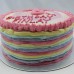 Rainbow - Rainbow Stripe Cake (D, V)